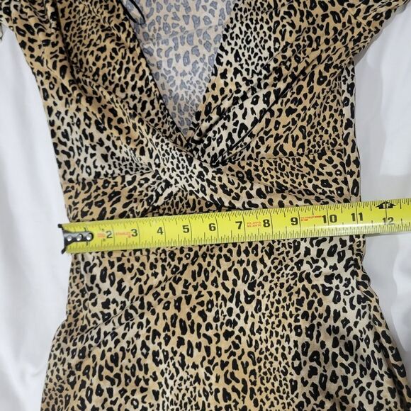Divided H&M long sleeve leopard print dress - Picture 7 of 9